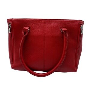 Gun Toten Mamas Concealed Carry Tote Women‎ Medium Red Excellent Pebbled Leather